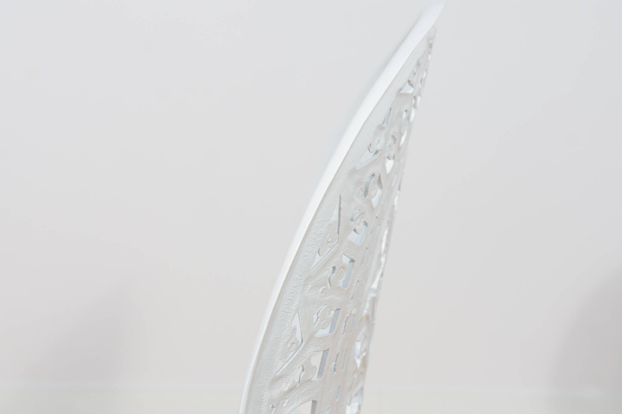 Victorian-Style Aluminium Garden Dining Set, United Kingdom, 1950s