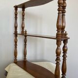 Napoleon III Wall Shelf in Walnut, 19th Century