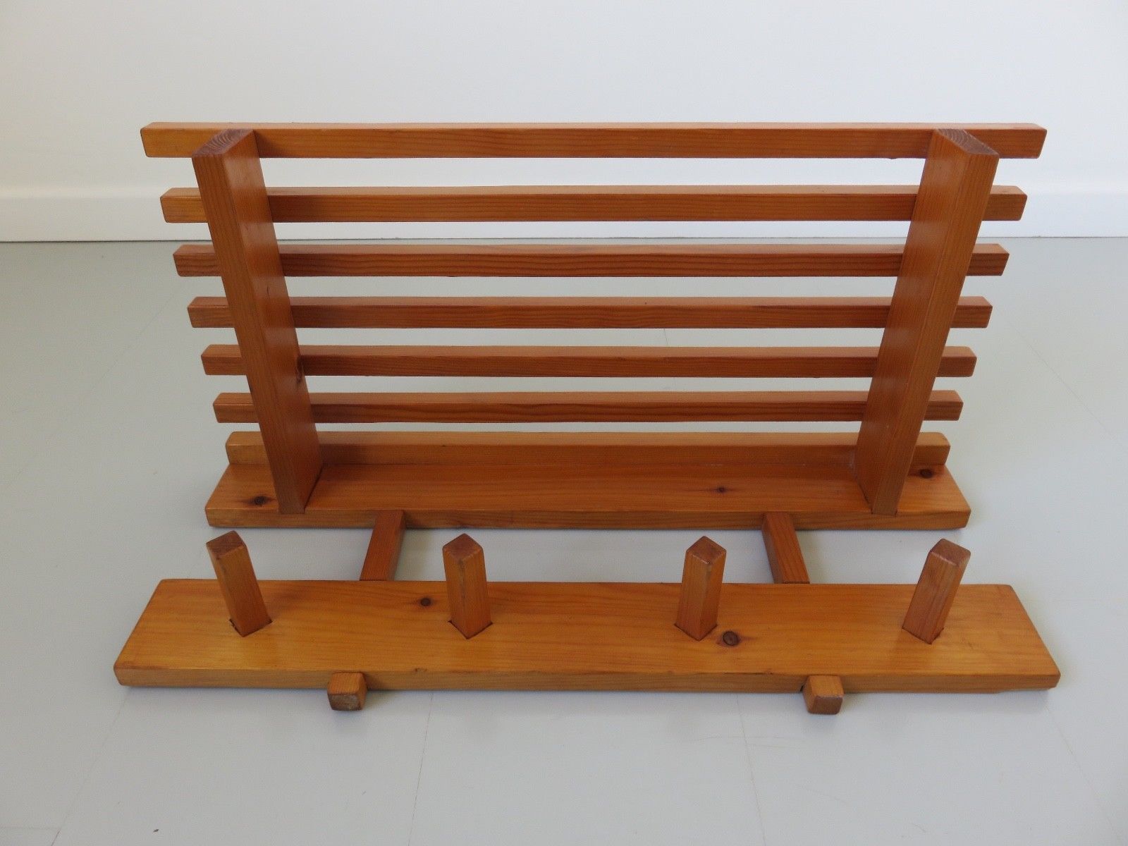 Porte manteau vestiaire scandinave années 70