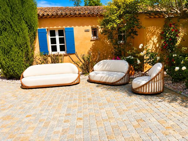 Salon outdoor Expormim Cask – design Norm Architects