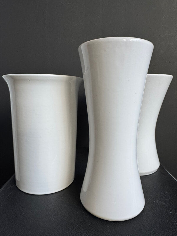 Vases diabolo céramique West Germany années 60