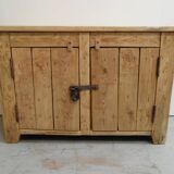 Armoire industrielle à deux portes des années 1950