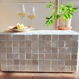 Travertine column
