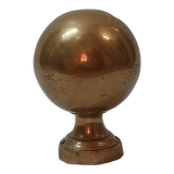 Golden brass stair ball