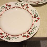 6 assiettes plates Villeroy & Boch art-déco