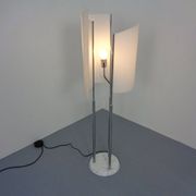 Arianna Floor Lamp in Marble and Handblown Glass by Bruno Gecchelin for Oluce, Italy, 1970s