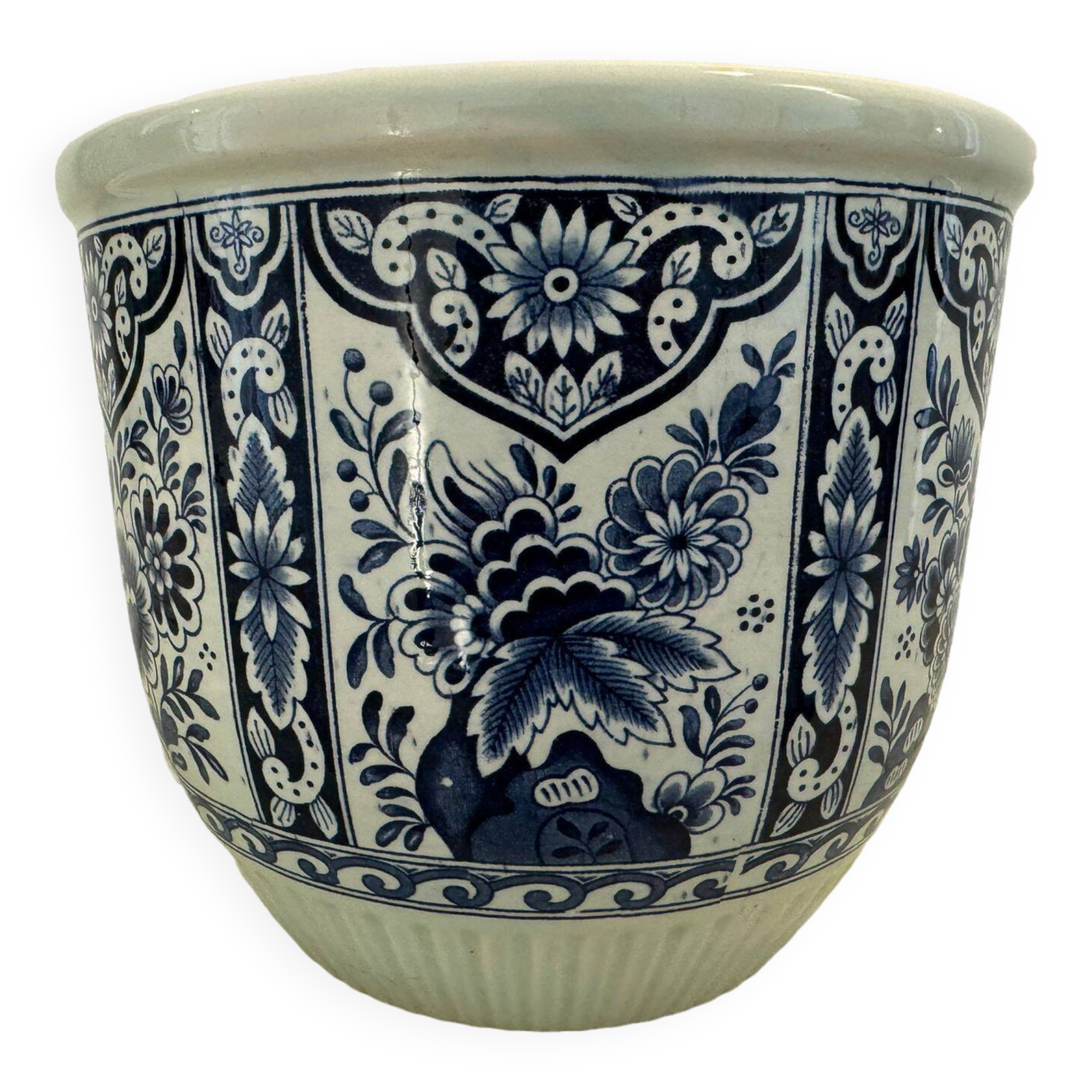 Boch flowerpot delfts collection