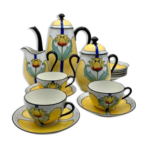 service à café art nouveau