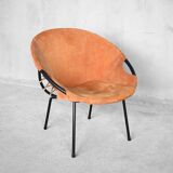 Item Name Mid-Century Circle Balloon Chair by Lusch Erzeugnis for Lusch & Co, 1960s