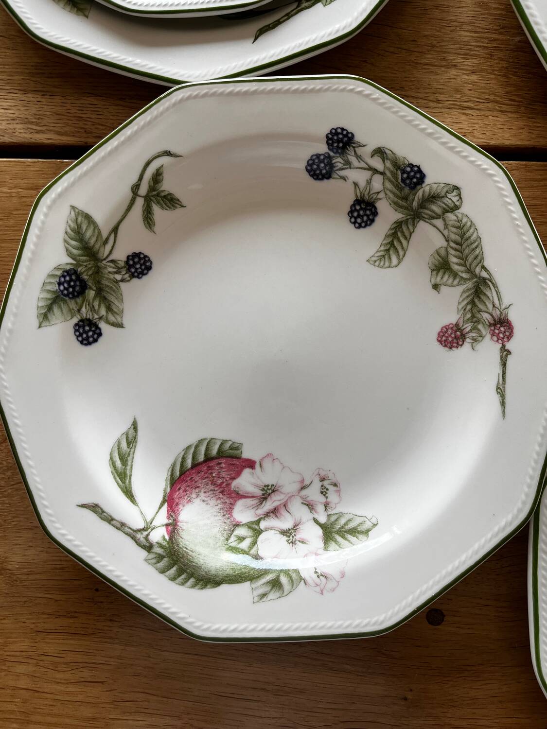 Service vaisselle anglaise