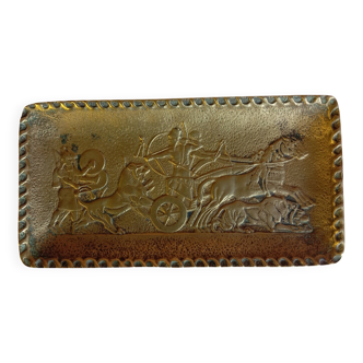Vide poche en bronze signé Leverrier