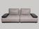 Canapé design en cuir bicolore – Très confortable