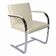 Brno Flat chair by Ludwig Mies van der Rohe and Lilly Reich and produced in the 1990s by Knoll