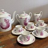Limoges: 15-piece porcelain coffee service