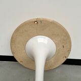 Florence Knoll round table, marble top and tulip base, circa 1960, Eero Saarinen