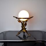 Floral table lamp, Art Deco, Spain, 1960