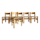 Set of 6 Johan van Heuvel chairs for Ad Vorm