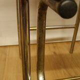 Stepladder stool in green vintage formica