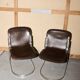 Set of four Willy Rizzo chairs