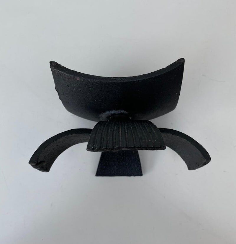 Brutalist Iron Candlestick, ca. 1960s