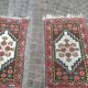 Pair of handmade carpets 60x110cm