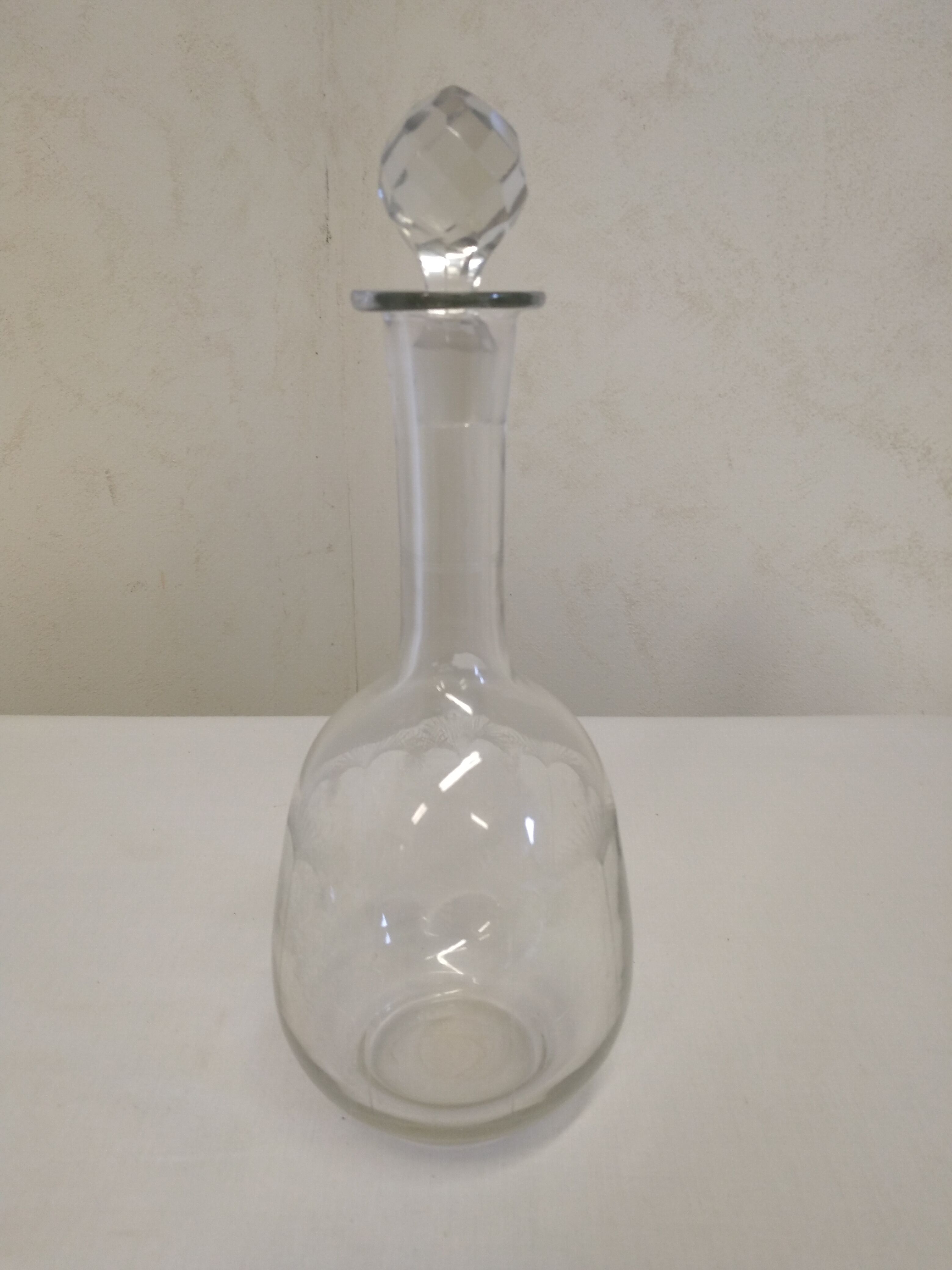 Carafe with antique glass stopper