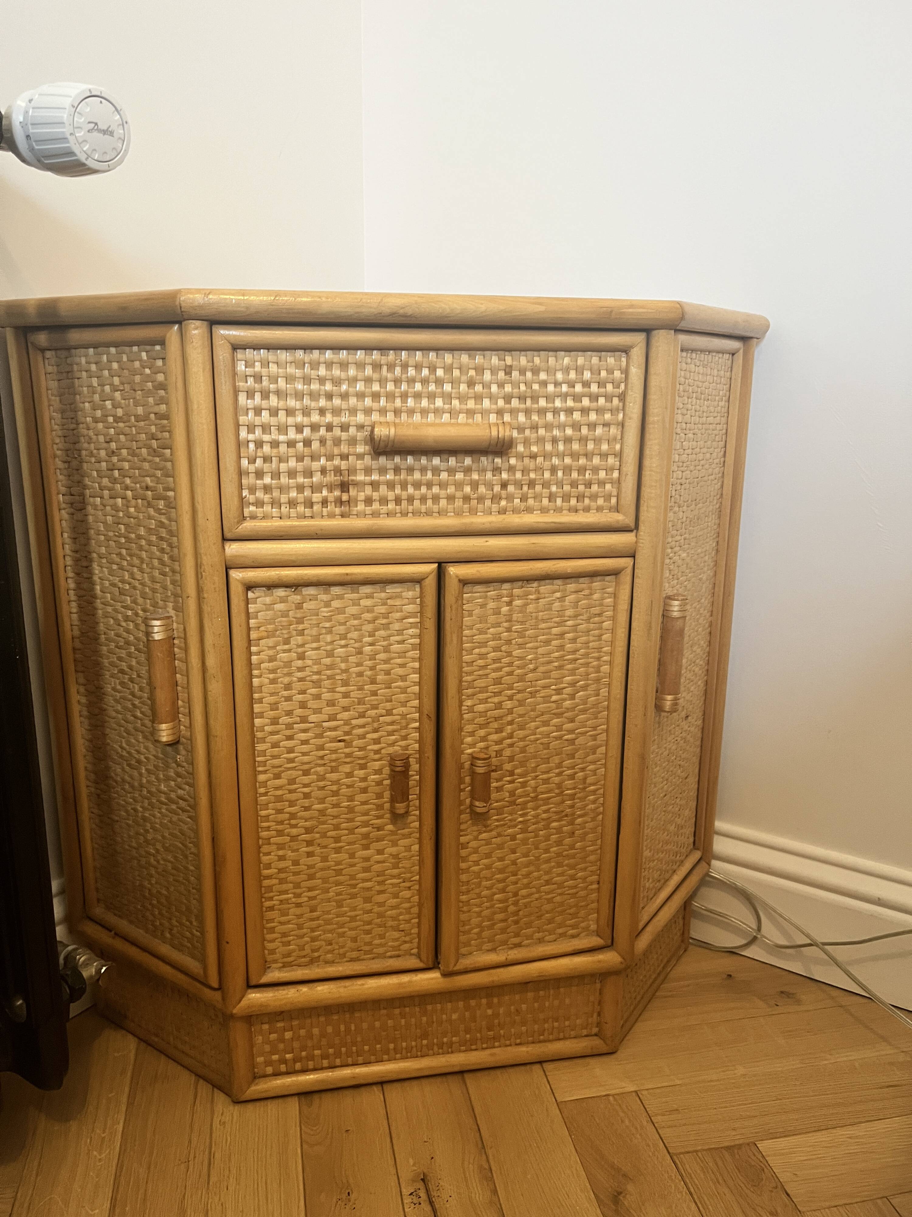 Corner rattan furniture