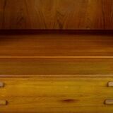 Mid Century Borge Mogensen Teak Chest of drawers / Shelf For Soborg Mobelfabrik, 60s