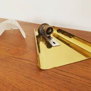 Brass Wall Lamp by Wilhelm Wagenfeld for Peill und Putzler