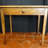 Bureau en bois naturel de chêne 85 x 58 cm