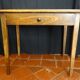 Side table in natural oak wood 85 x 58 cm