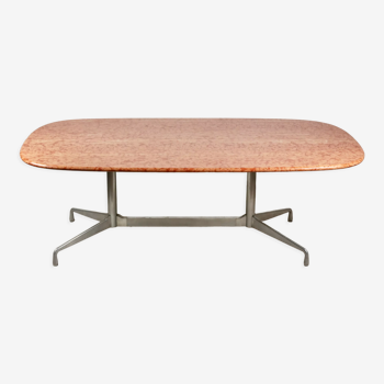 Table en marbre par Charles et Ray Eames pour Herman Miller