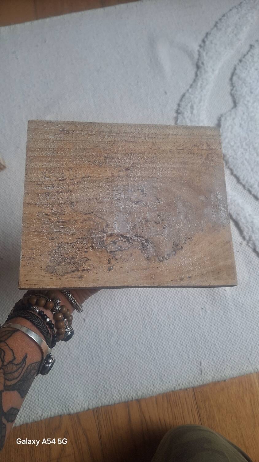 Applique, console bois
