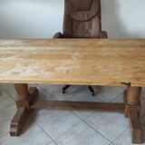 200cm Solid Oak Monastery Dining Table