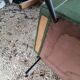 Green skai armchair 1950 1960