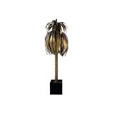 Tall Palm Tree Floor Lamp style Maison Jansen, 1960s