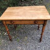 Old rattan desk