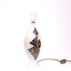 Sesto di Fiamma porcelain table lamp, Italy 1950s