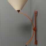Danish teak wall lamp by Domus Denmark 1970s