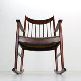 Arne Vodder Rocking Chair for Sibast, 1960s, Denmark