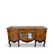 Buffet en noyer burr italien, années 1930.