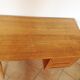 Scandinavian-style verni chene desk / vintage 60s
