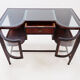 Console avec vitrines courbes - Style Art Déco