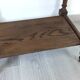 Napoleon III style writing table in oak, turned legs