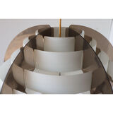 Pendant lamp "Strips" by Brylle Flemming & Preben Jacobsen 1970