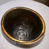Grand vase tubulaire en céramique Jean Varoqueaux pour la poterie périgordine