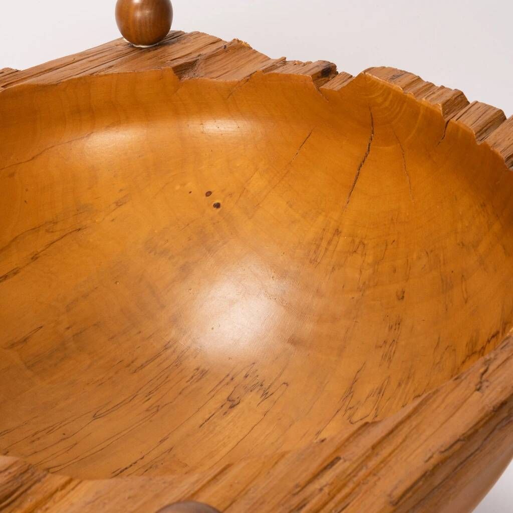 Unique wooden table by Antonín Hepnar