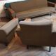 Sofa sofa daybed convertible 60 years 70 khaki
