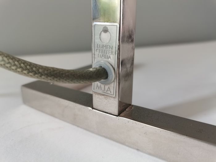 Jacques Adnet lamp, Lumen Center Italia MJA