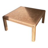 Scandinavian Coffee table ,1970 design ,oak wood made